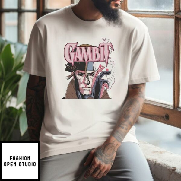 Gambit Playing Card X-Men T-Shirt