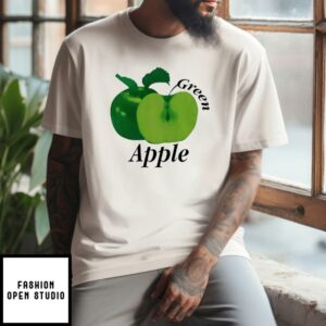 Green Apple Funny T-Shirt