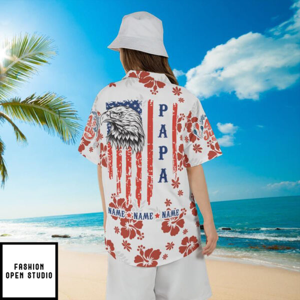 Happy 4th of July Hawaiian Shirt