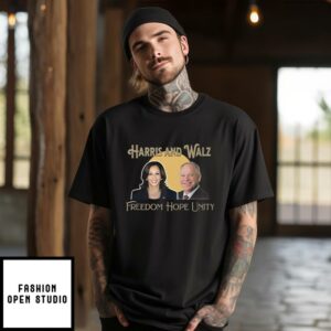 Harris And Walz Freedom Hope Unity T-Shirt