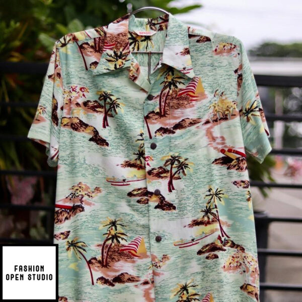 Hawaiian Shirt Alien Harry Dean Stanton’s Tropical Shirt