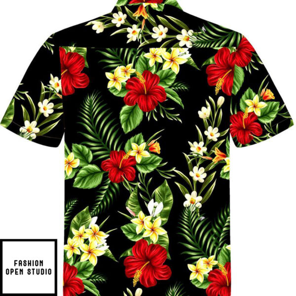 Hawaiian Shirt Colourful Flowers