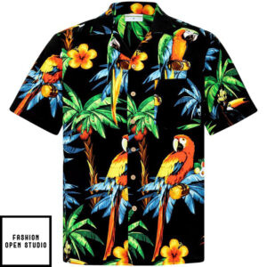 Hawaiian Shirt Hawaiian Parrots