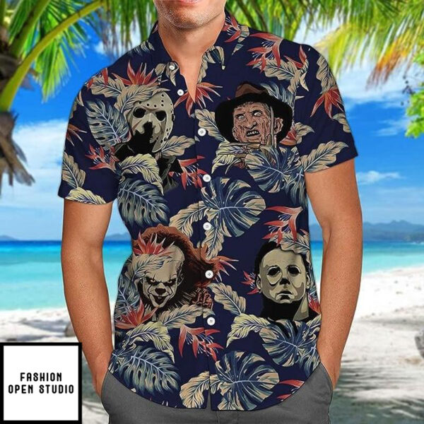 Hawaiian Shirt Tropical Floral Aloha Beach Shirt