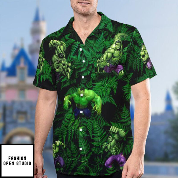 Hulk Superhero 3D All Over Printed Hawaiian Shirt