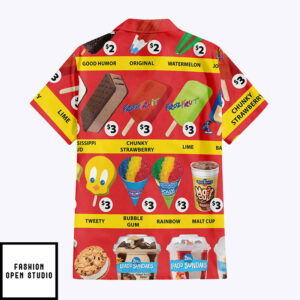 Ice Cream Hawaiian T Shirt 3