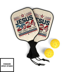 Jesus 2024 Make America Pray Again Pickleball Kit 3