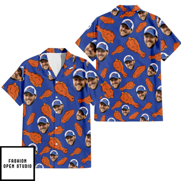 Josh Allen Buffalo Bills Hawaiian Shirt