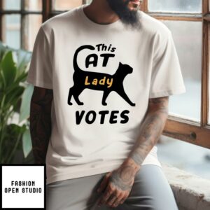 Kamala Harris This Cat Lady Votes T-Shirt