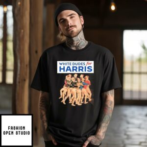 Kamala Harris White Dudes For Harris T-Shirt