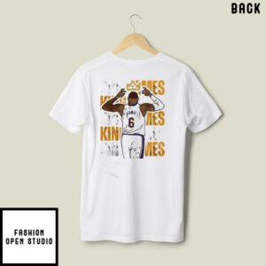 Lebron James King Of Heat T Shirt 3