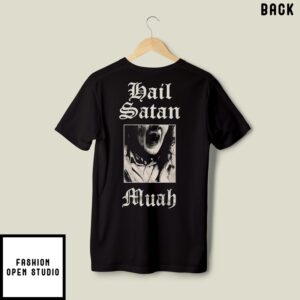 Longlegs Hail Satan Muah T Shirt 3