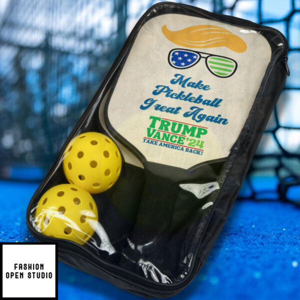 Make Pickleball Great Again Trump Vance 2024 Pickleball Kit