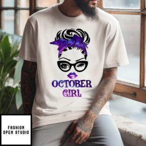 October Birthday Girl T-Shirt