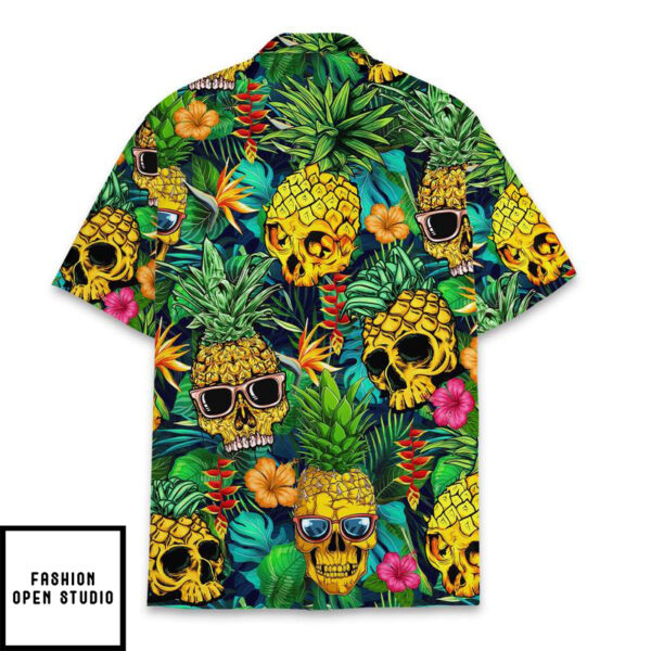 Pineapple Skull Hawaiian Shirts