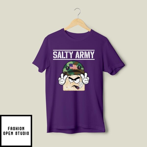 Salty Army Cracker T-Shirt