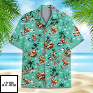 Santa Claus Hawaiian Shirt