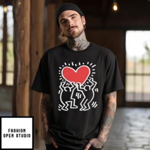 Sweat Keith Haring Unisexe a Col Rond