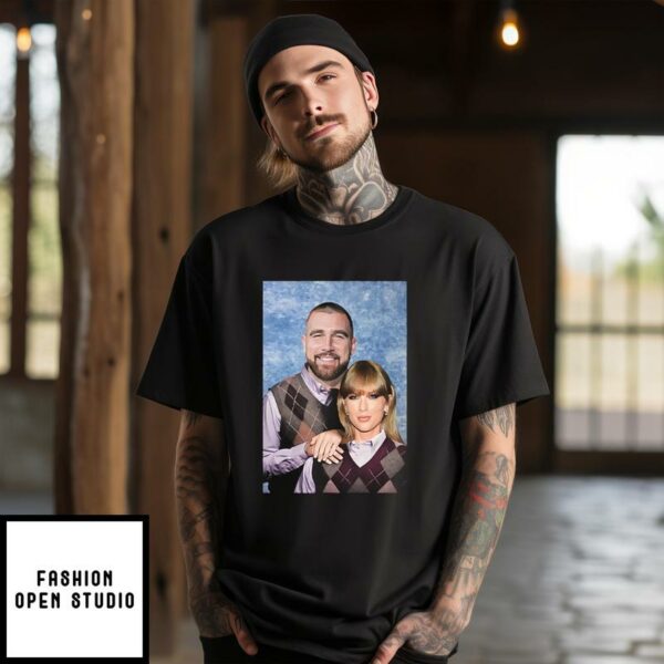 Taylor Swift Travis Kelce Step Brothers T-Shirt