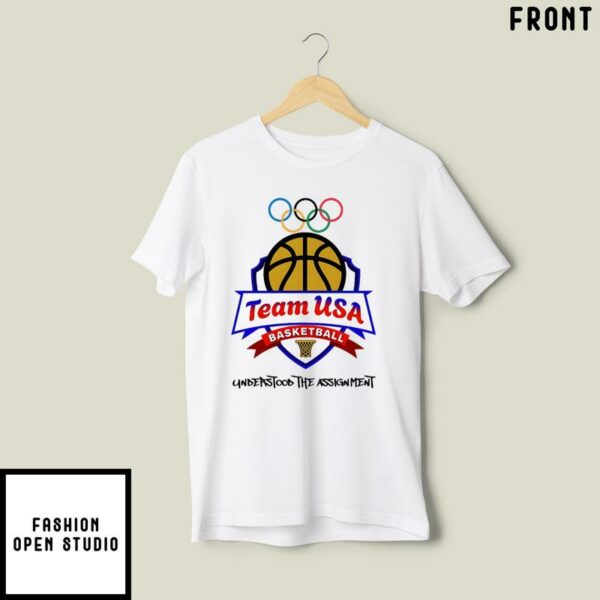 Team USA Men’s Basketball  Olympics Gold T-Shirt