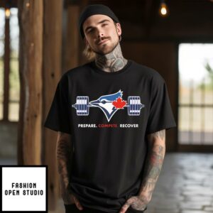 Toronto Blue Jays Prepare Compete Recover T-Shirt