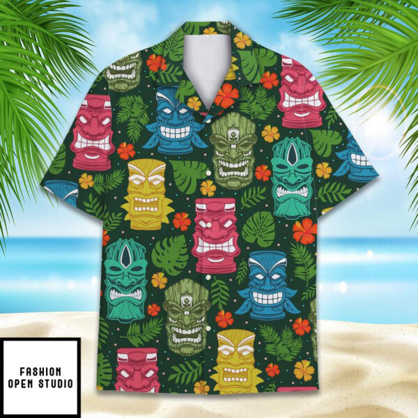 Tropical Tiki Hawaiian Shirts