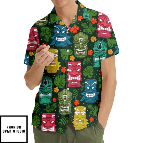 Tropical Tiki Hawaiian Shirts