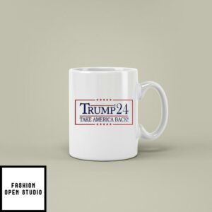 Trump ’24 Bloody Ear Assassination Legends Never Die Take America Back Mug