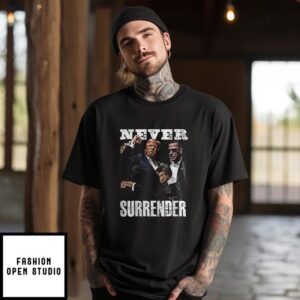 Trump Rally NEVER SURRENDER T-Shirt