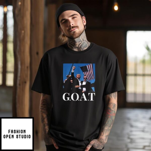 Trump Shooting G.O.A.T T-Shirt