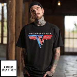 Trump Vance TV Rocker USA T-Shirt