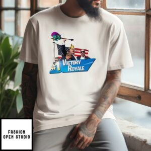 Trump Victory Royale Llama Pickaxe T-Shirt