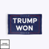 Trump Won Wall Flag Pro Trump 3×5 ft Flag 2024