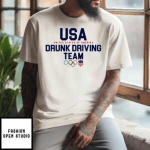 USA Olympic Drunk Driving Team T-Shirt