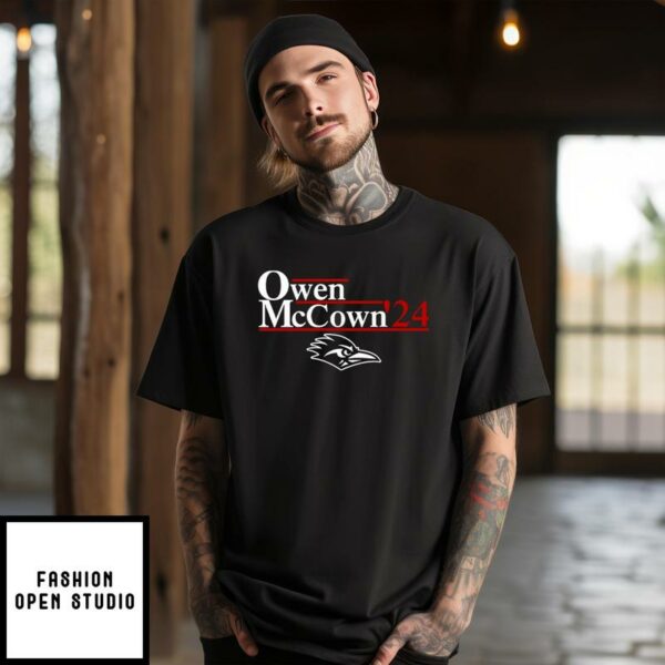 UTSA Roadrunners Owen McCown 2024 T-Shirt