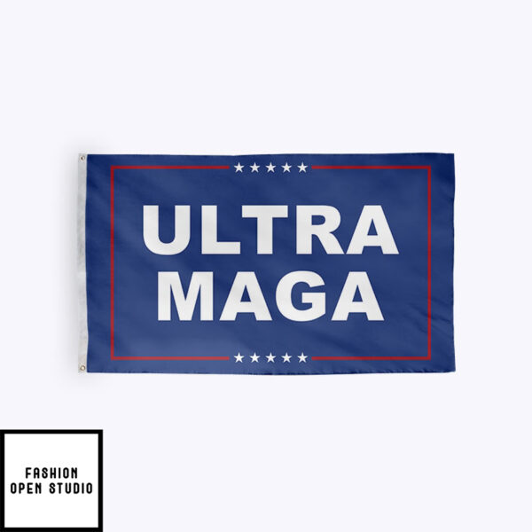 Ultra MAGA Flag Donald Trump Lover