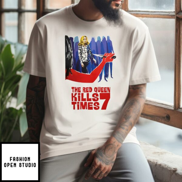 The Red Queen Kills Seven Times (1972) t-shirt