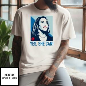 Yes She Can Kamala Harris T-Shirt