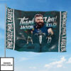 A Legendary Career Jason Kelce Eagles Flag