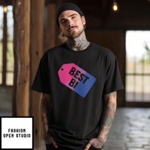 Bisexual T-Shirt  Best Bi  Funny Pun Lover Bi Pride LGBT Community Gift