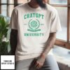 Chatgpt University Tee Shirt