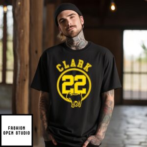 Clark 22 GOAT Iowa Hawkeyes Basketball shirt