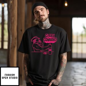 Clark Connors Neon Cowboy Smoking T-Shirt