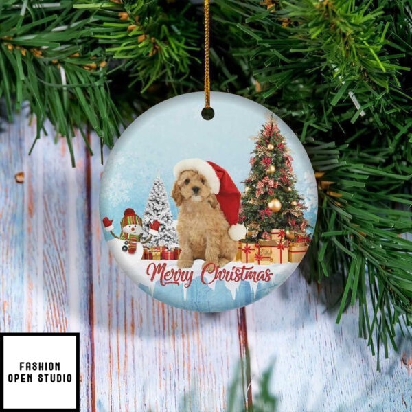 Cockapoo Christmas Ornament Cockerdoodle Dog Lover