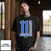 Dallas Mavericks Kyrie Irving 11 NBA Finals 2024 Shirt