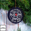 Dance Like Frosty Shine Like Rudolph Ornament