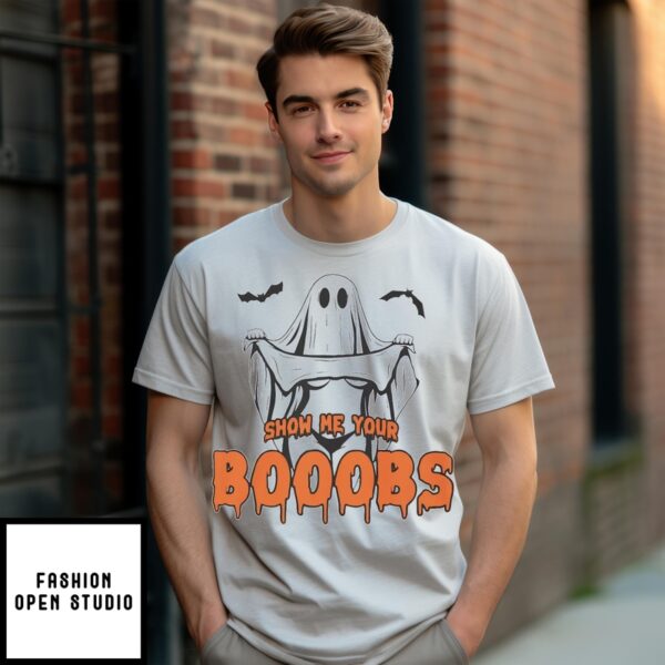 Halloween Show Me Your Boobs T-Shirt