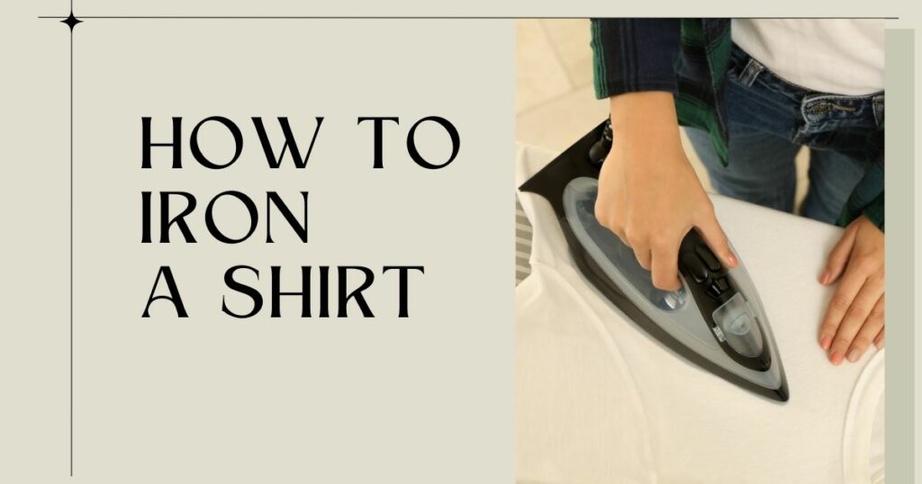 How to Iron a Shirt