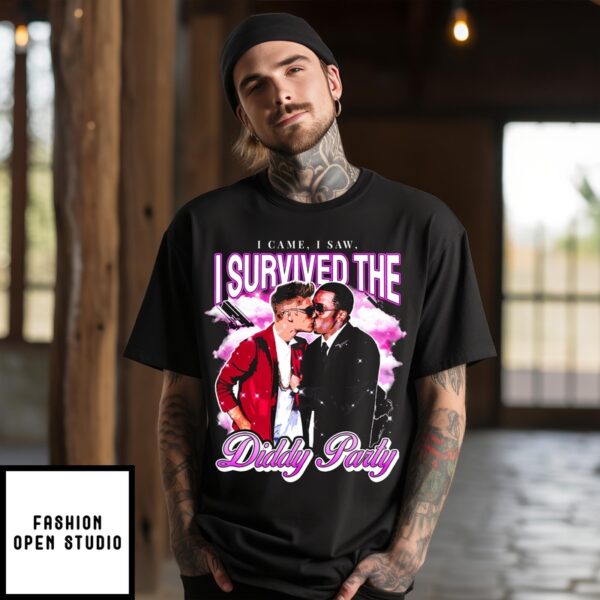 I Survived The Diddy Party T-shirt