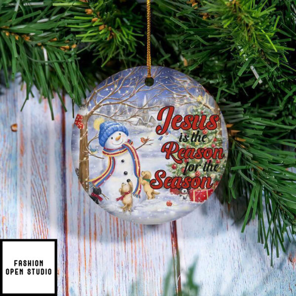 Jesus Is The Reason For The Season Ornament Christmas Gift